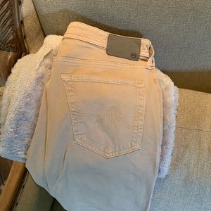 AG Adriano Goldschmied The Graduate khaki pants